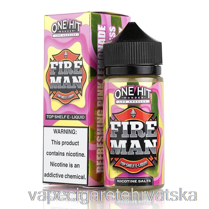 Vape Hrvatska Fireman - One Hit Wonder - 100ml 6mg